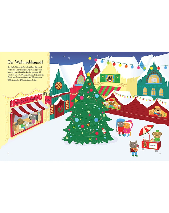 Mein Stickerbuch: Winterspaß