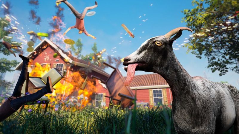 Playstation - Goat Simulator Remastered - PS5 - Videogame