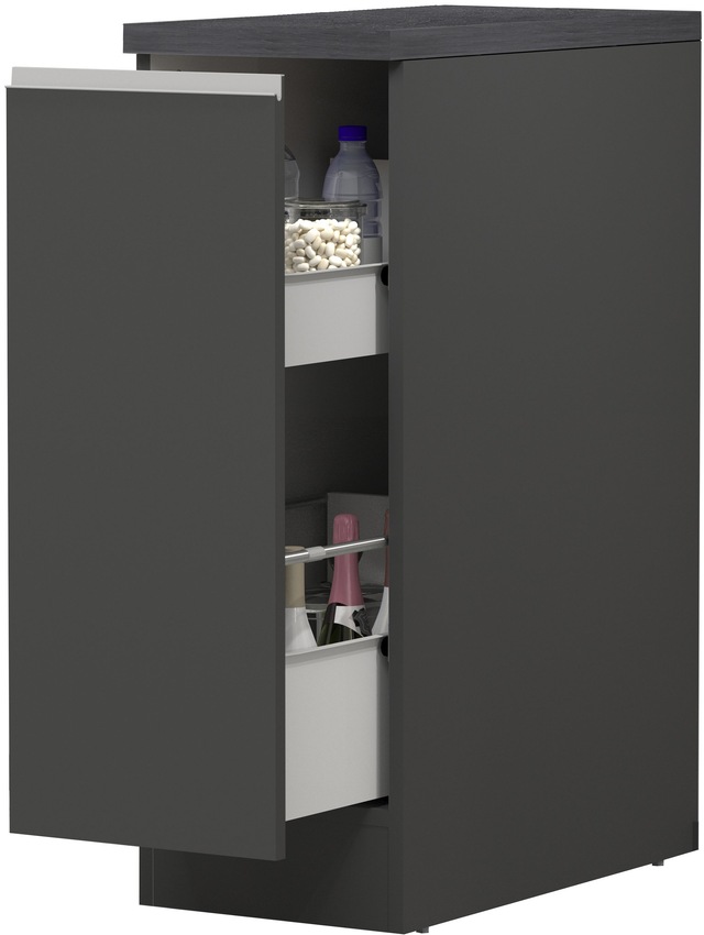 KOCHSTATION Apothekerschrank »KS-Sole,Apothekerkommode« Breite/Höhe 30/85 cm, Anbau-und Unterbau möglich