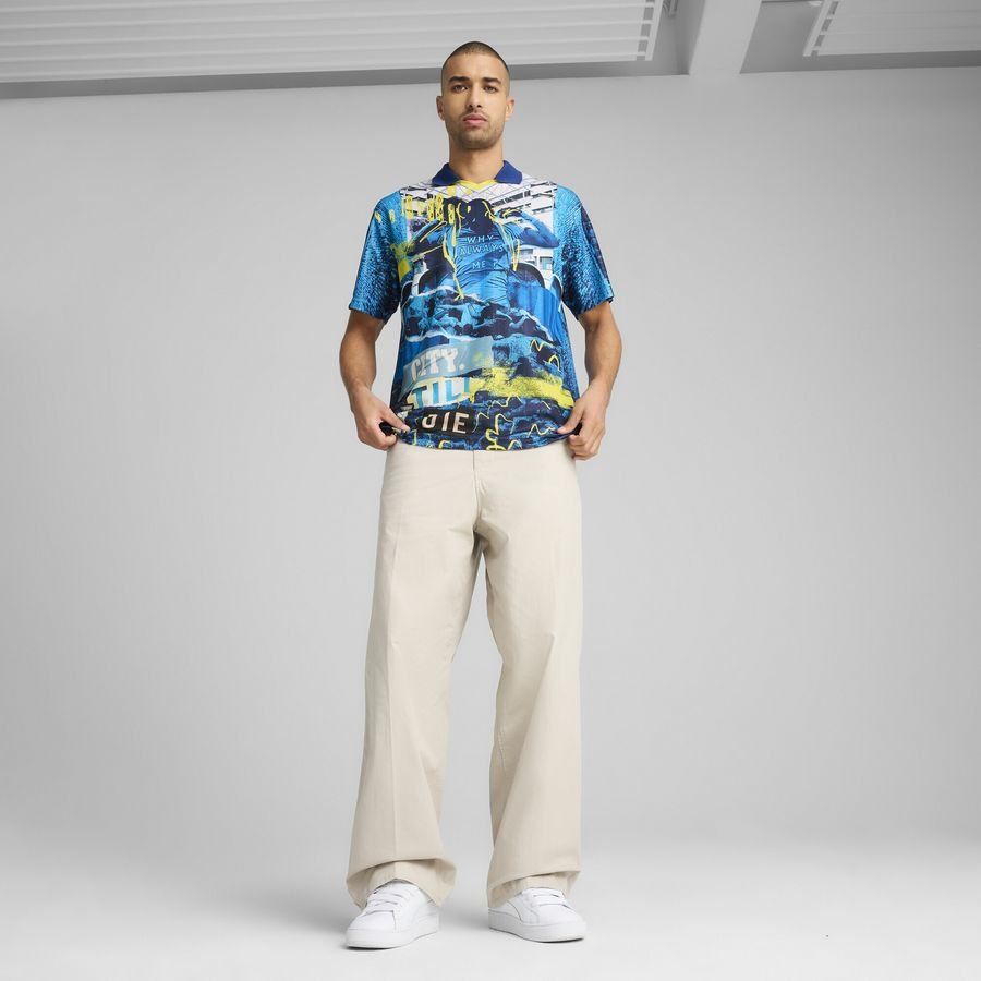 Manchester City Retro Ensemble - Bleu