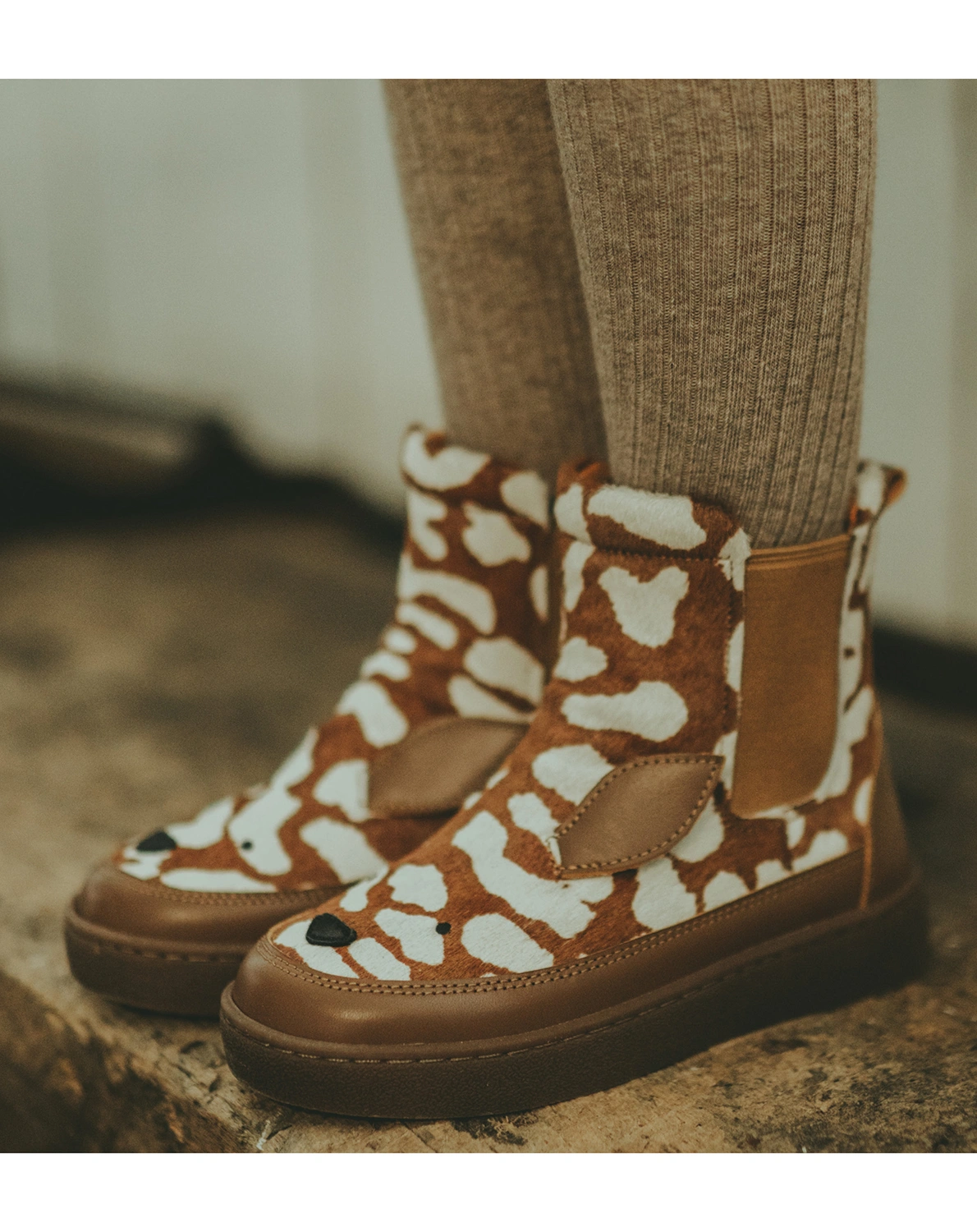 Stiefeletten THURU EXCLUSIVE - SPOTTED DEER in brown