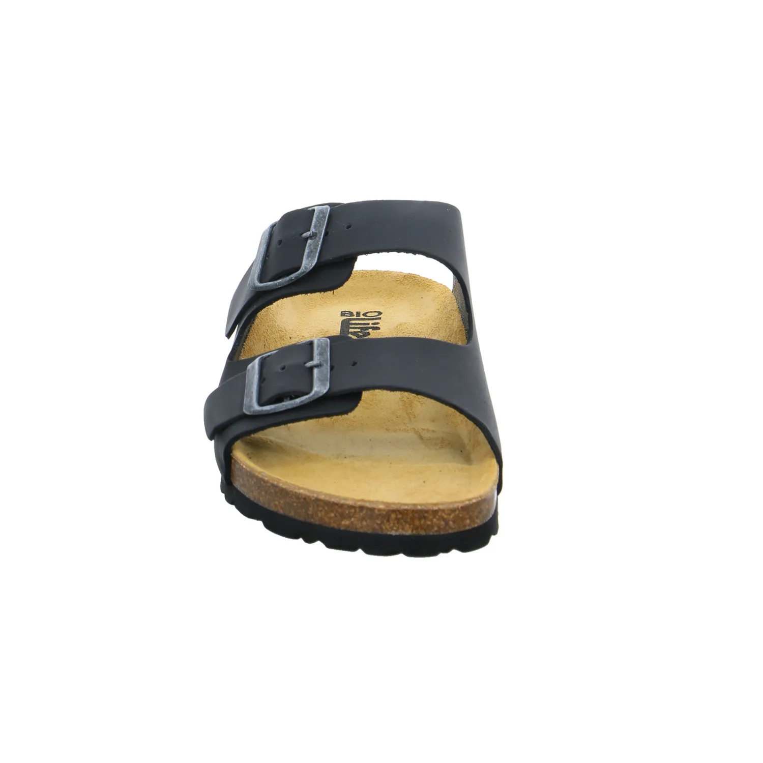 BIOLife Bio-Mûles Schwarz Leder