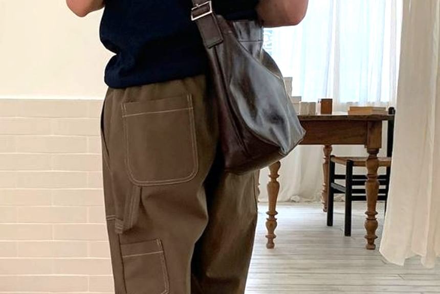 SeoulPop - Losse cargobroek met trekkoord in de taille
