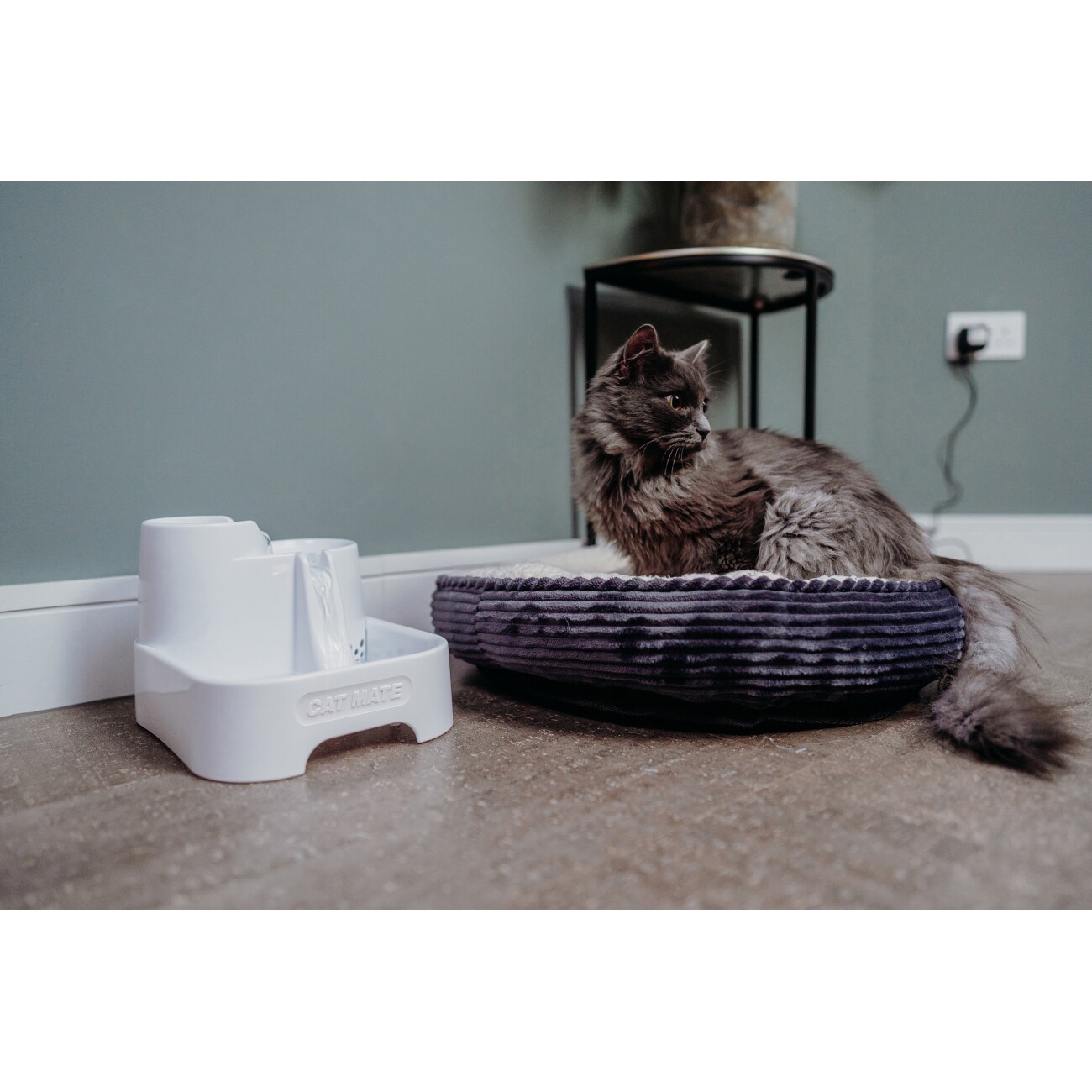 Cat Mate 2 Liter Trinkbrunnen mit drei Ebenen - 335