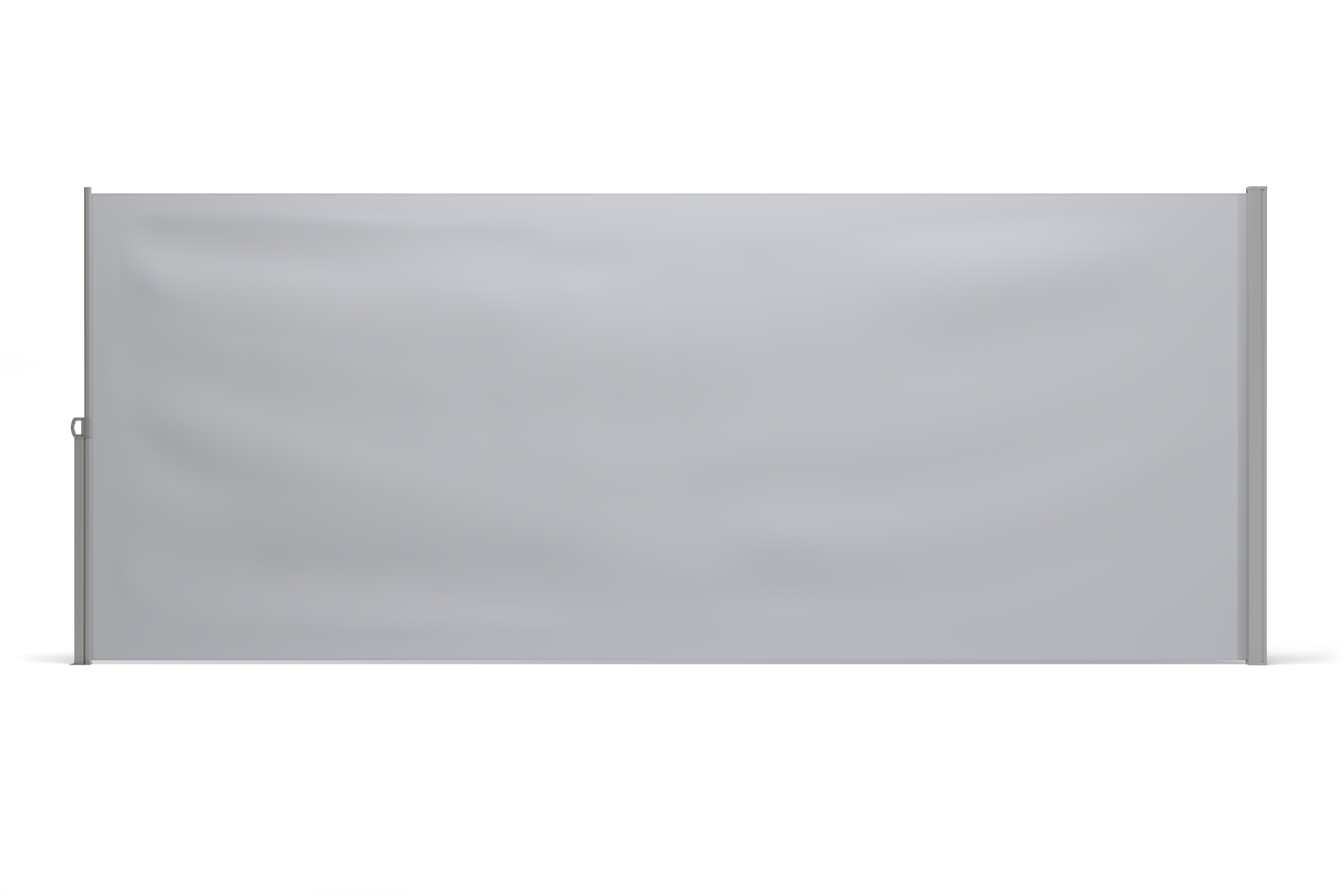 Seitenmarkise VIA 200 x 500 cm grau