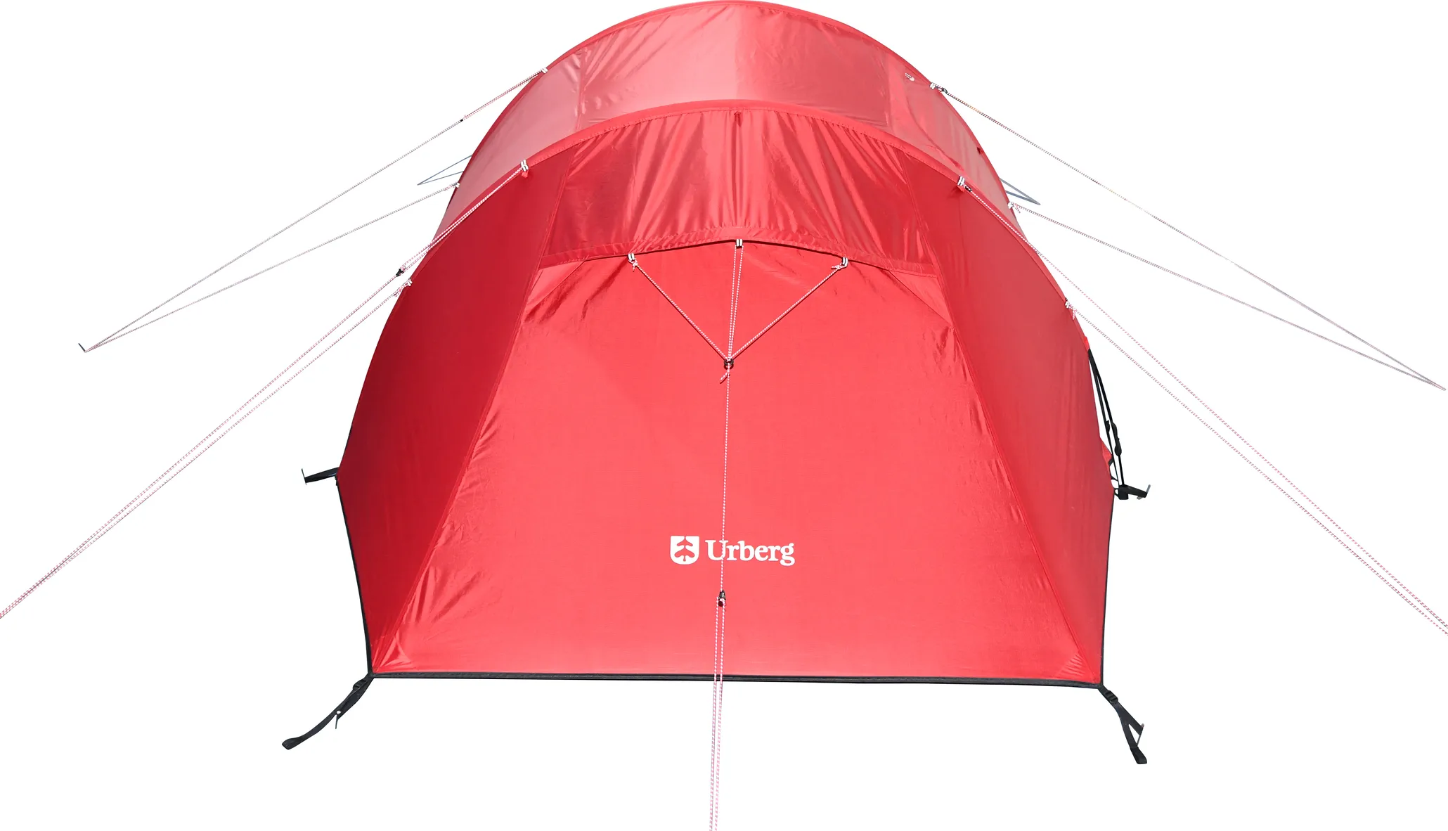 Urberg 3-Person Trekking Tunnel Tent 2,0 Rio Red