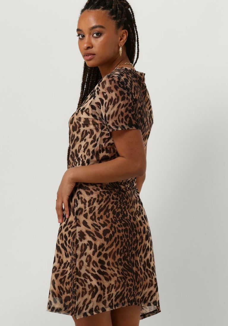 CATWALK JUNKIE beige catwalk junkie mini jurk dr felina