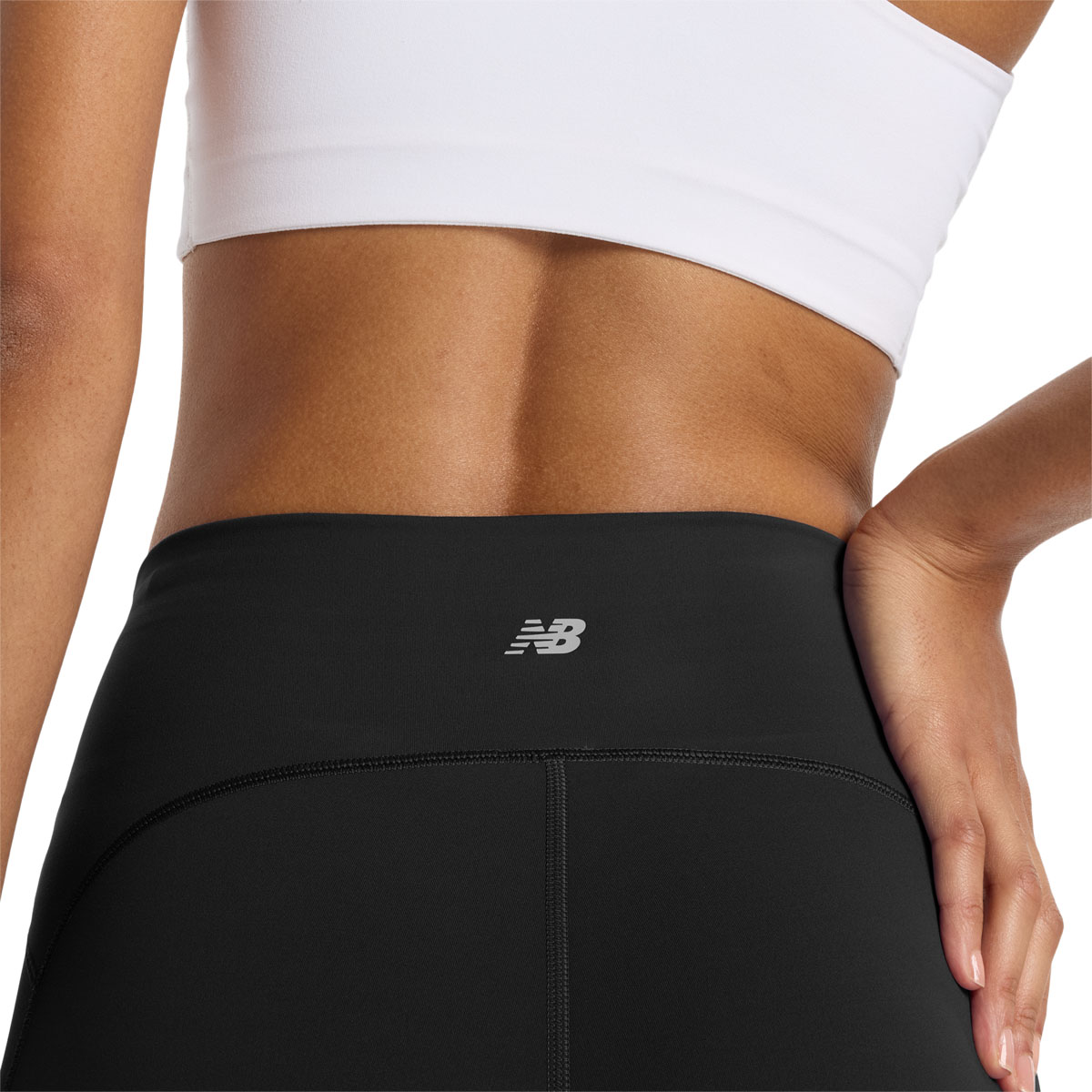 New Balance Sleek Pocket High Waist Træningstights Dame