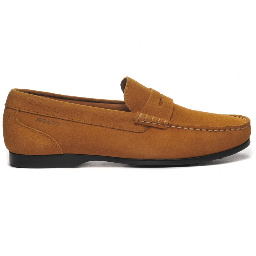 BYRON SUEDE Yellow Mustard Regular MOCASSIN-Mocassin pour homme en cuir suede