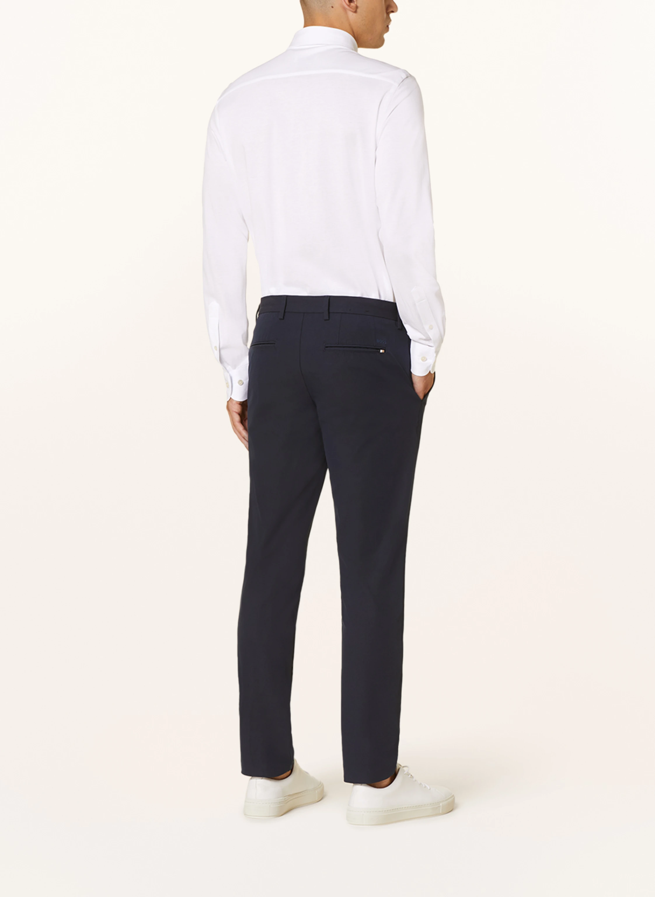 PROFUOMO Piqué-Hemd Slim Fit