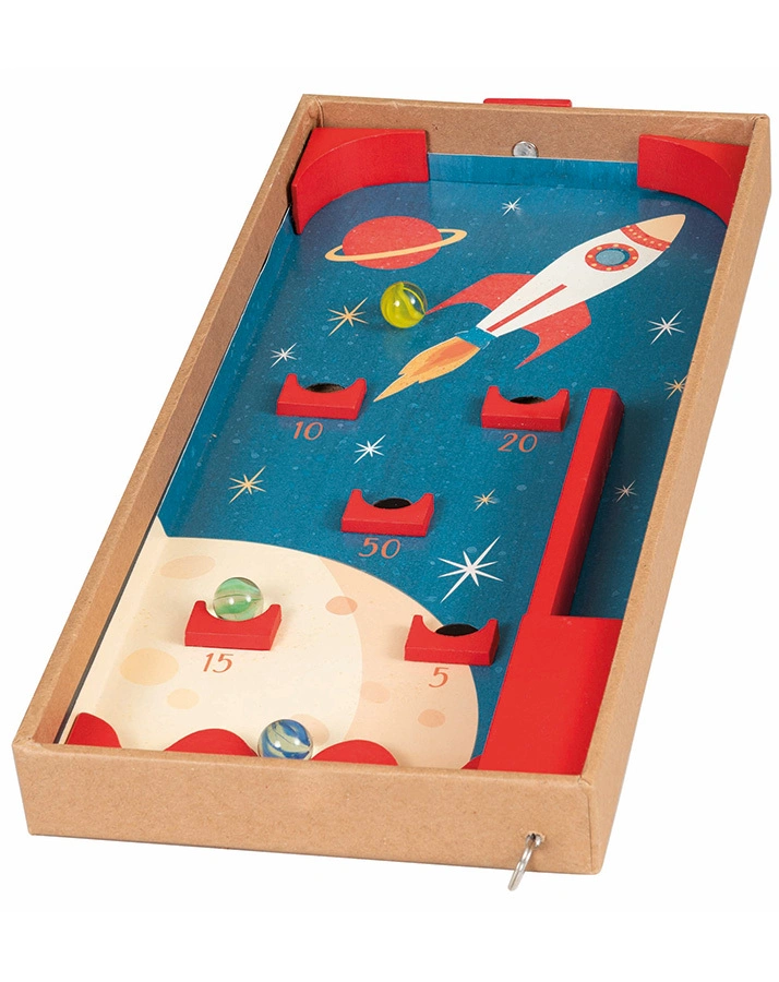 Geschicklichkeitesspiel PINBALL aus Holz