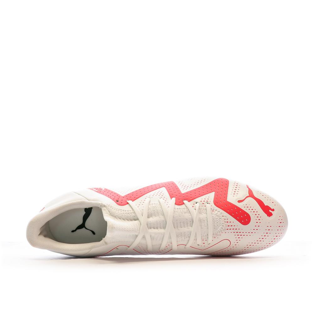 Puma Chaussures Football Blanc/Rose Homme Future Play