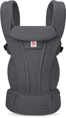 Ergobaby Omni Deluxe Bæresele Mesh, Graphite Grey