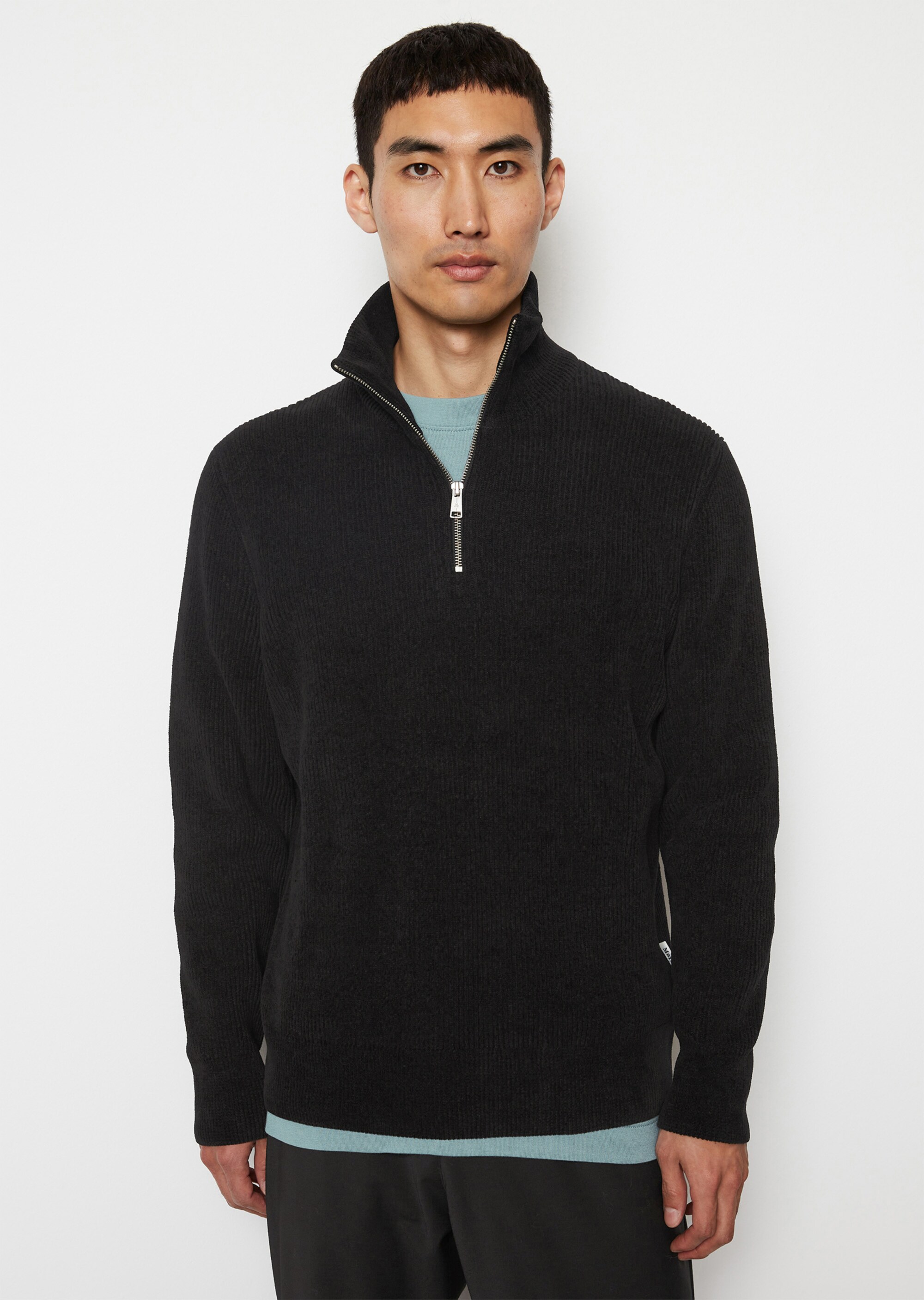 Troyer relaxed aus softem Organic-Cotton-Chenille