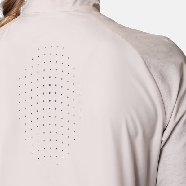 Veste trail ODLO ESSENTIAL LIGHT REFLECTIVE W JKT SILVER CLOUD