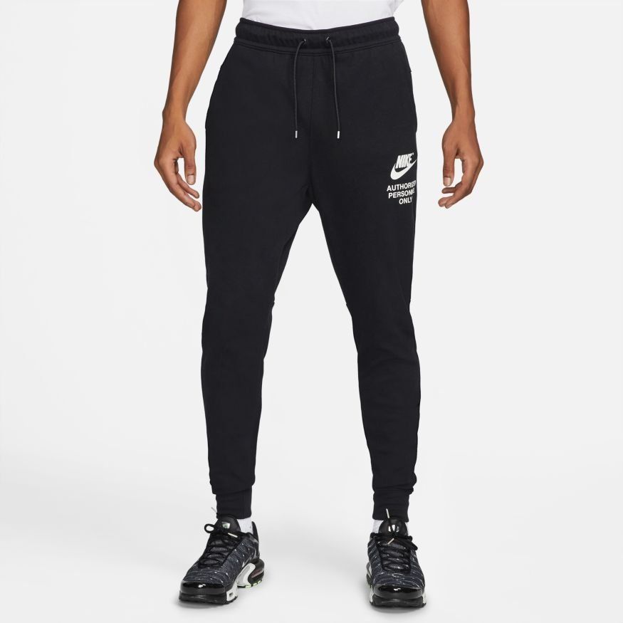 Nike Bas de Survêtement NSW Fleece Jogger GX - Noir/Blanc