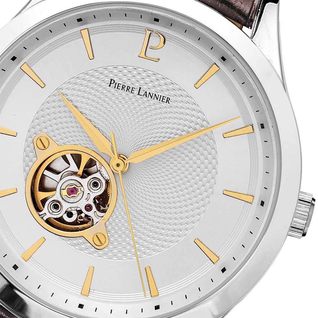 Montre Pierre Lannier Fleuret Argenté