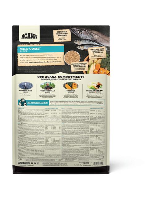 Acana Classics Wild Coast Haring&Bot - Hondenvoer