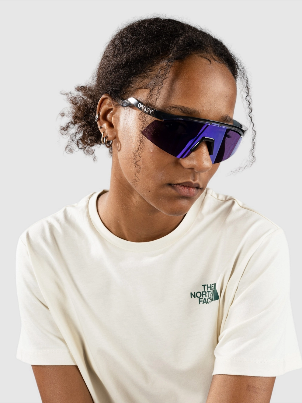 Oakley Hydra Crystal Black Sunglasses prizm violet