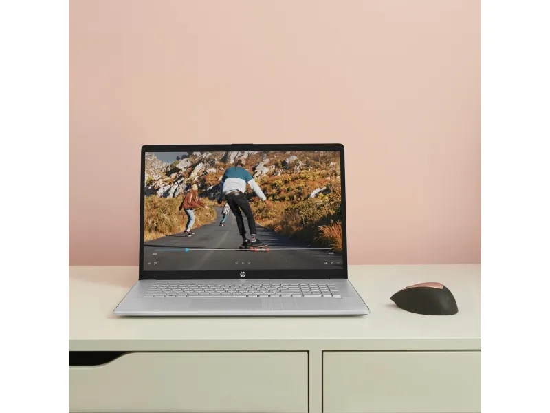 [OUTLET] - HP 17-cn0074ng Notebook 43,9cm (17,3 Zoll) (Intel® Core™ i7-1165G7, 8GB RAM, 512GB SSD, Win11) DE keybaord