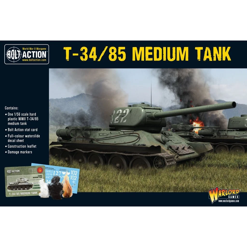 Bolt Action - Soviet T-34/85 Medium Tank