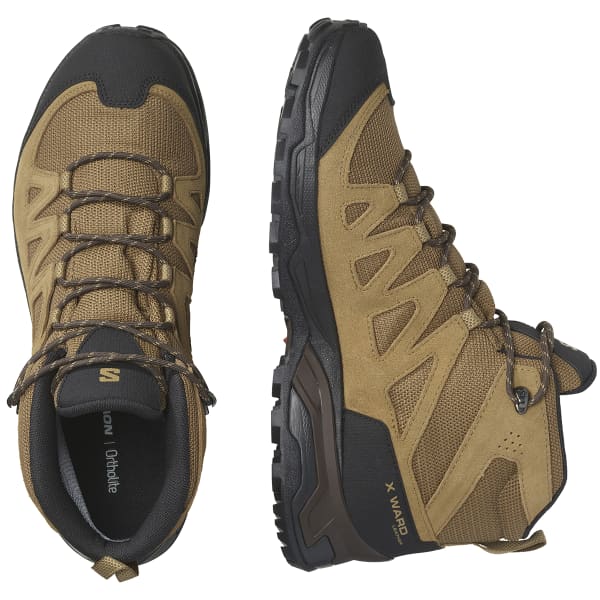 Chaussure de randonnée mid SALOMON X WARD LEATHER MID GORE-TEX KANG/BLACK