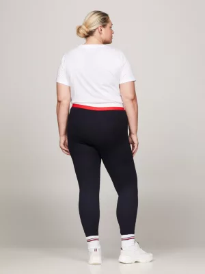 Calça legging Curve Sport de cintura média e comprimento total