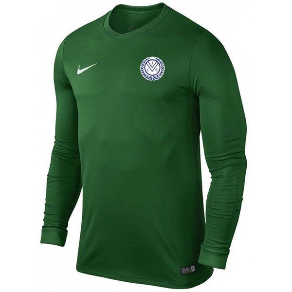Nike Maillot de Football Park VI M/L Vert