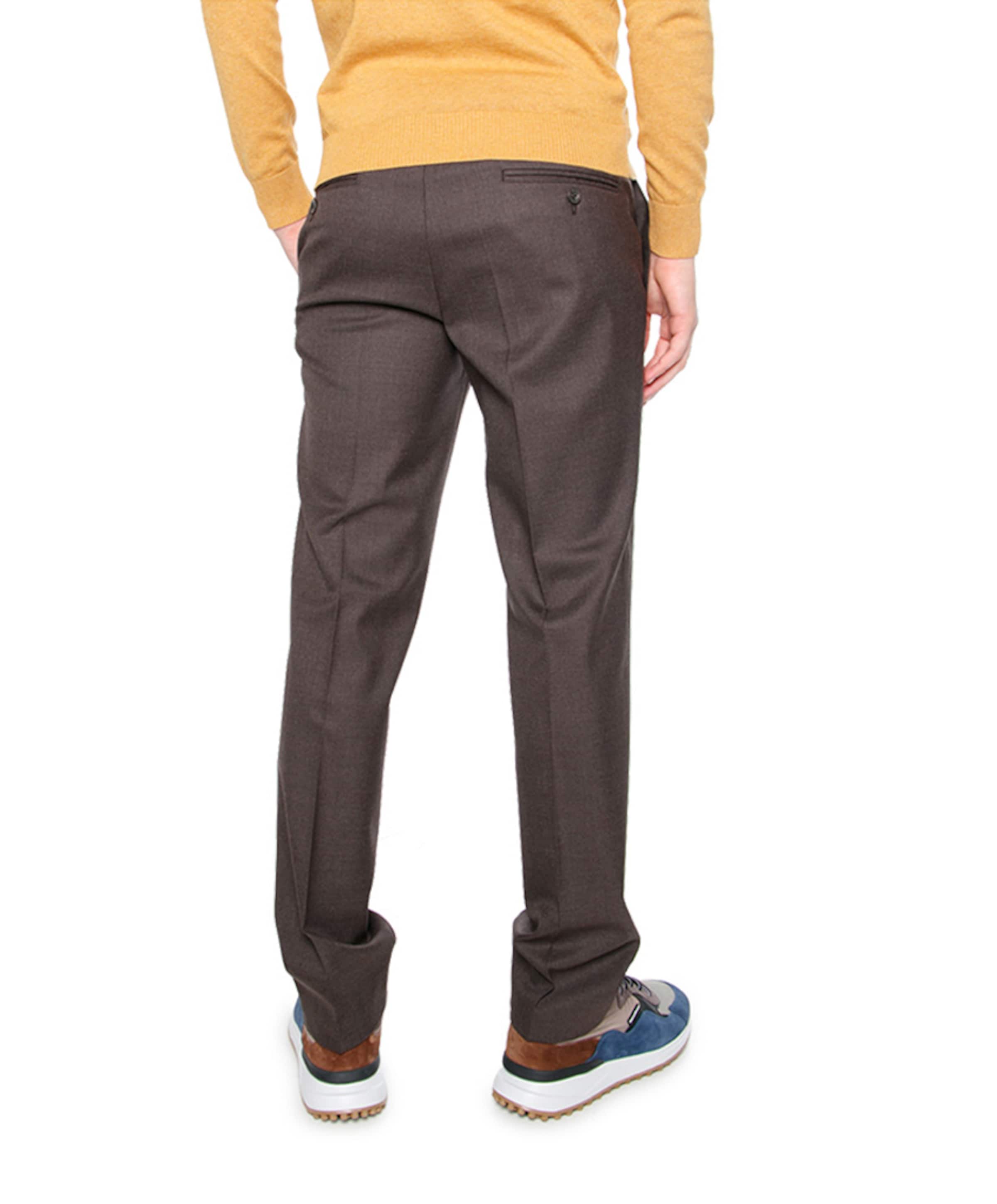 Mens Madrid heren pantalon bruin