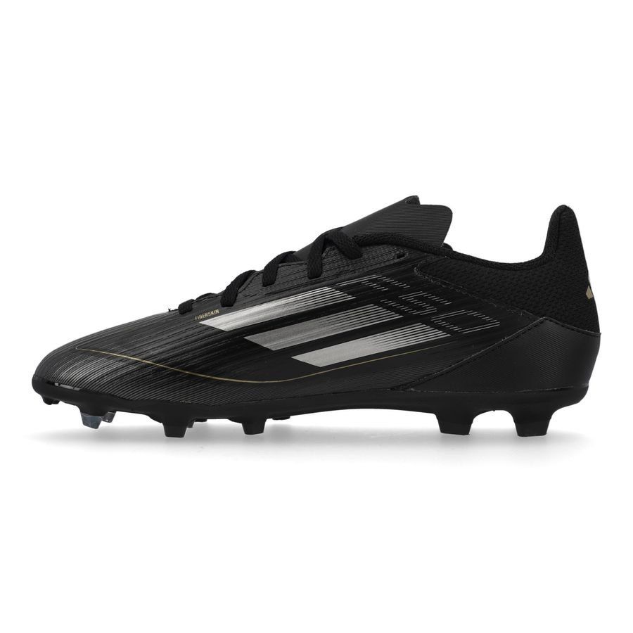 adidas F50 League FG/AG Dark Spark - Noir/Argenté/Doré Enfant