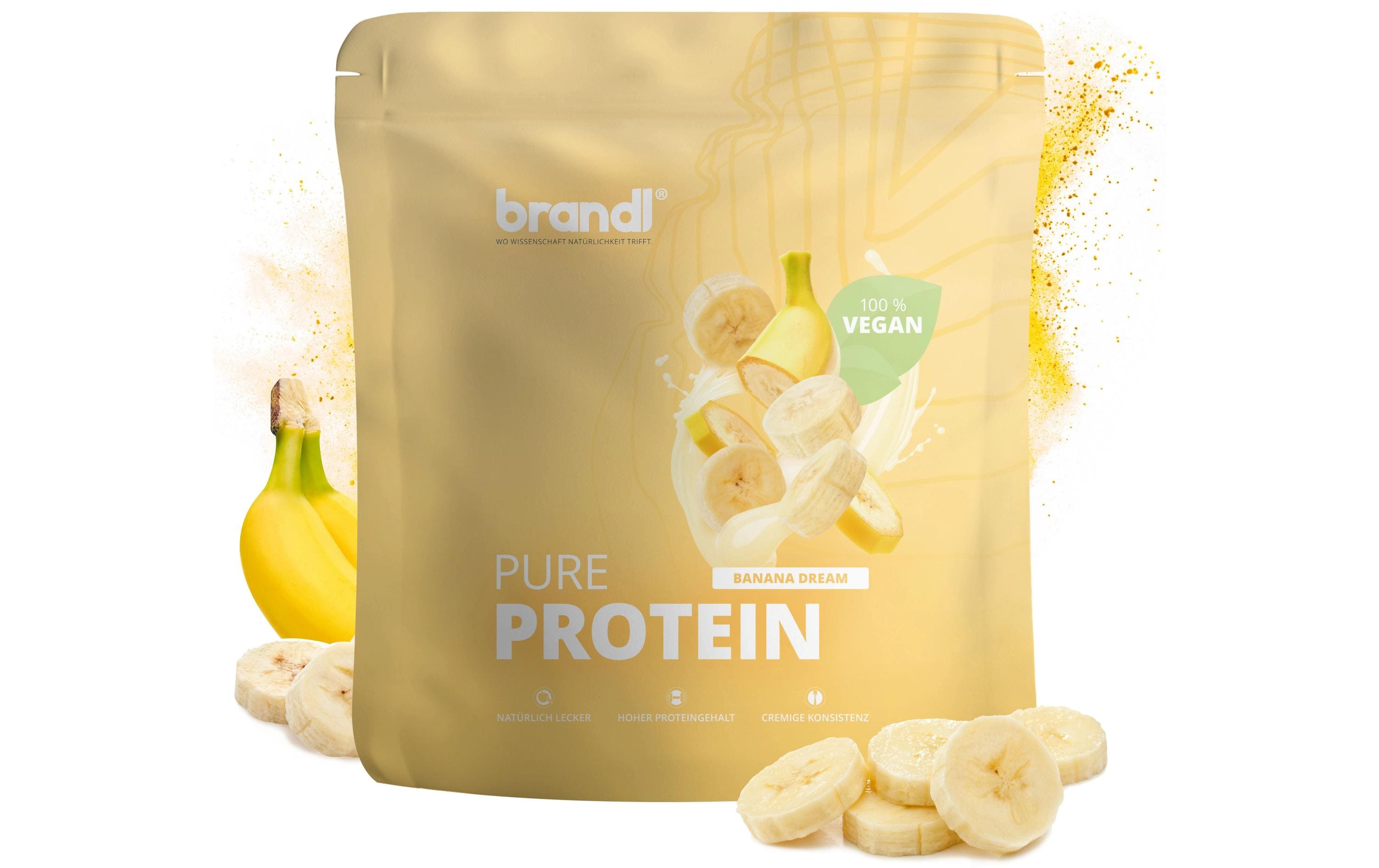 Pulver Pure Protein 2.0 Vegan Banane 1000 gProteinpulver