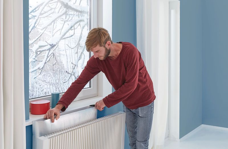 Radiatorfolie Tesa - 1x0,7 Meter - Aluminium - Warmte-Isolatie