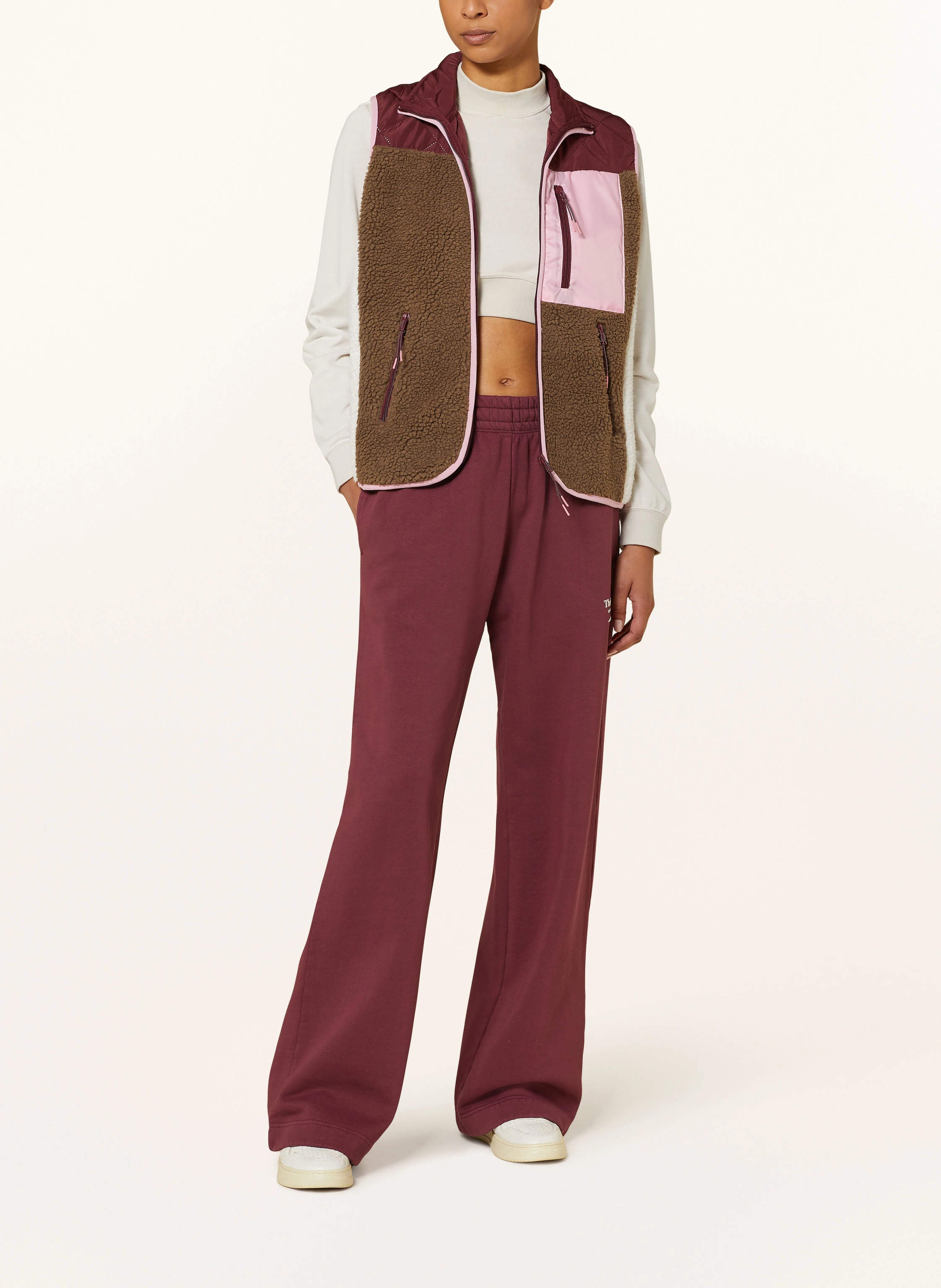 TheJoggConcept Weste JCBERRI im Materialmix