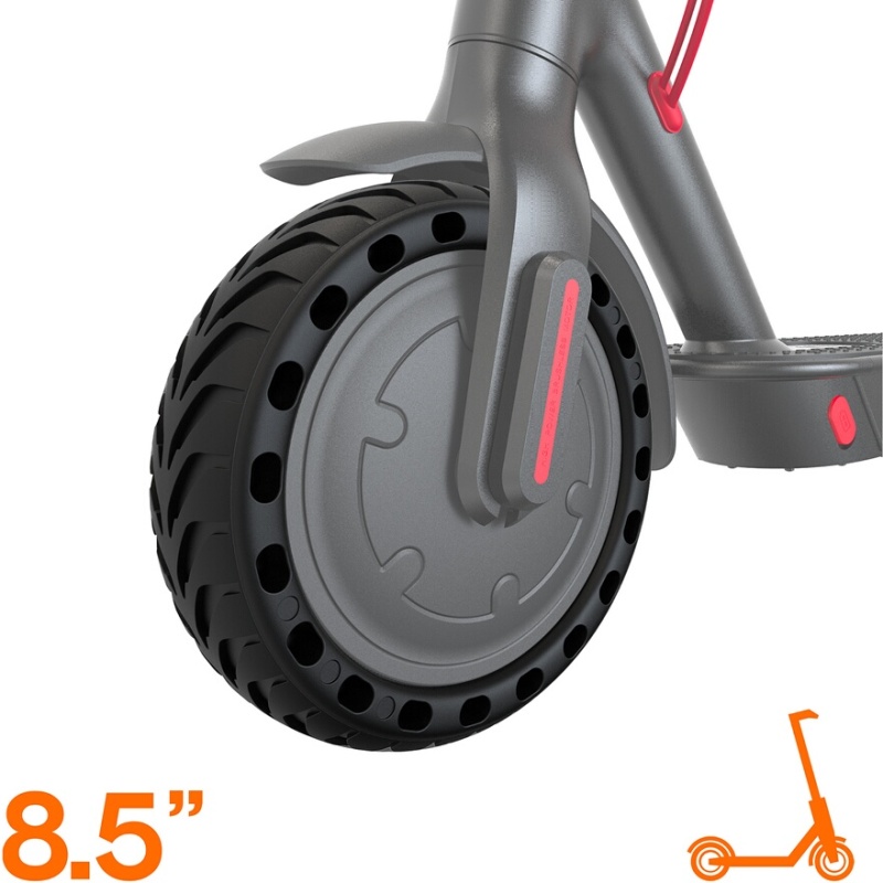 Pneu, chambre à air trottinette Casr Pack 2 Pneus Alvéolés Anti-Crevaisons 8.5 Pouces pour Trottinette Electrique CASR
