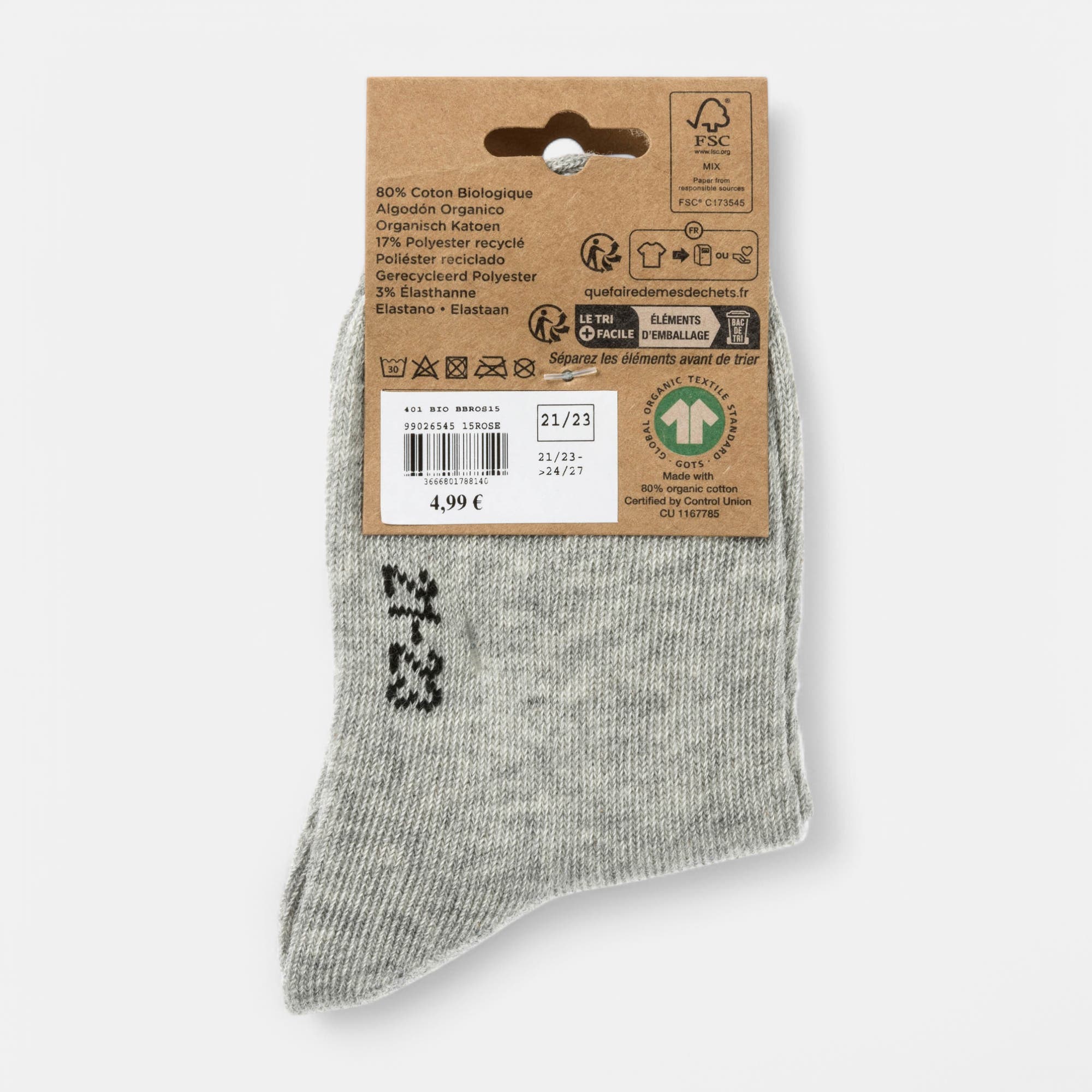 Chaussettes Enfant rose