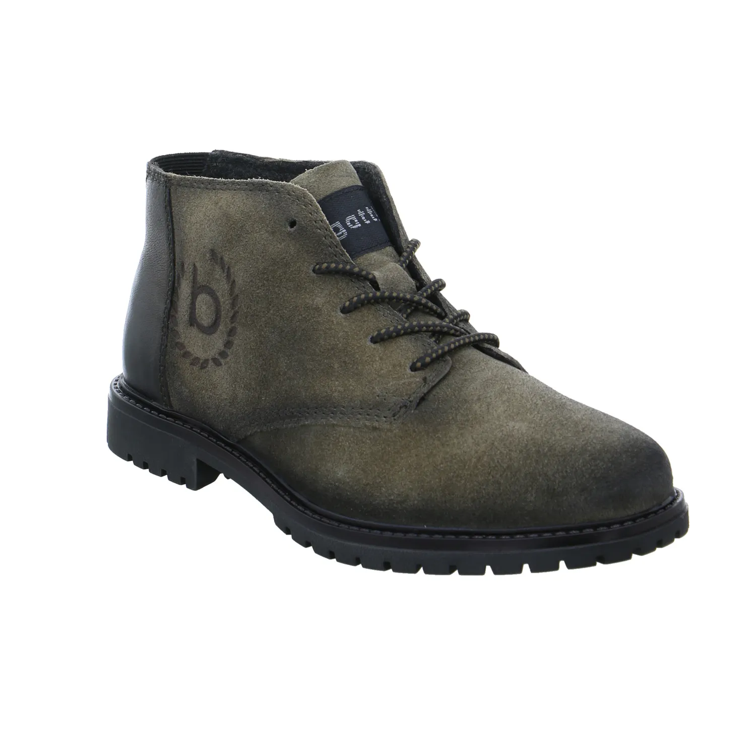 BUGATTI SHOES Boots Grün Leder