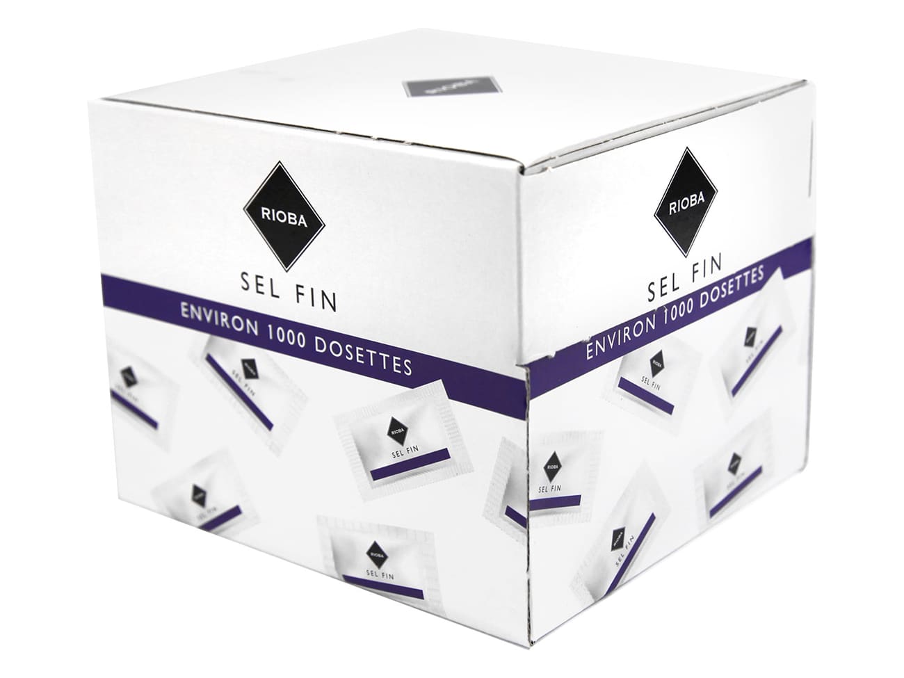 Sel fin en dosettes individuelles - 1000 dosettes