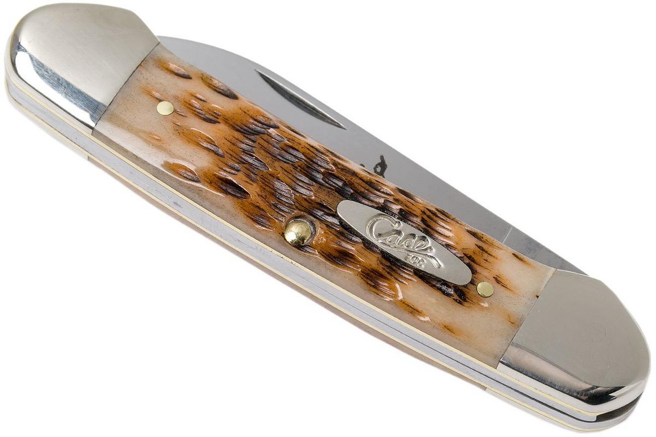 Case Canoe Amber Jigged Bone, 00263, 62131 CV zakmes