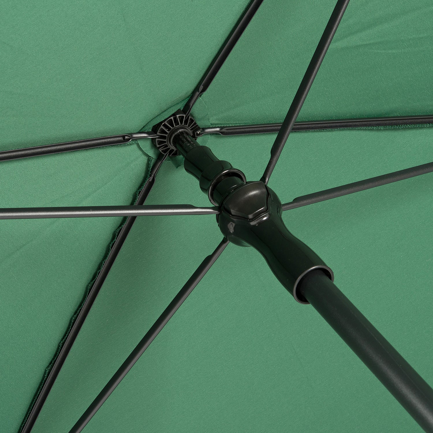 Intratuin parasol Cuba groen 80+UV 210 x 140 cm