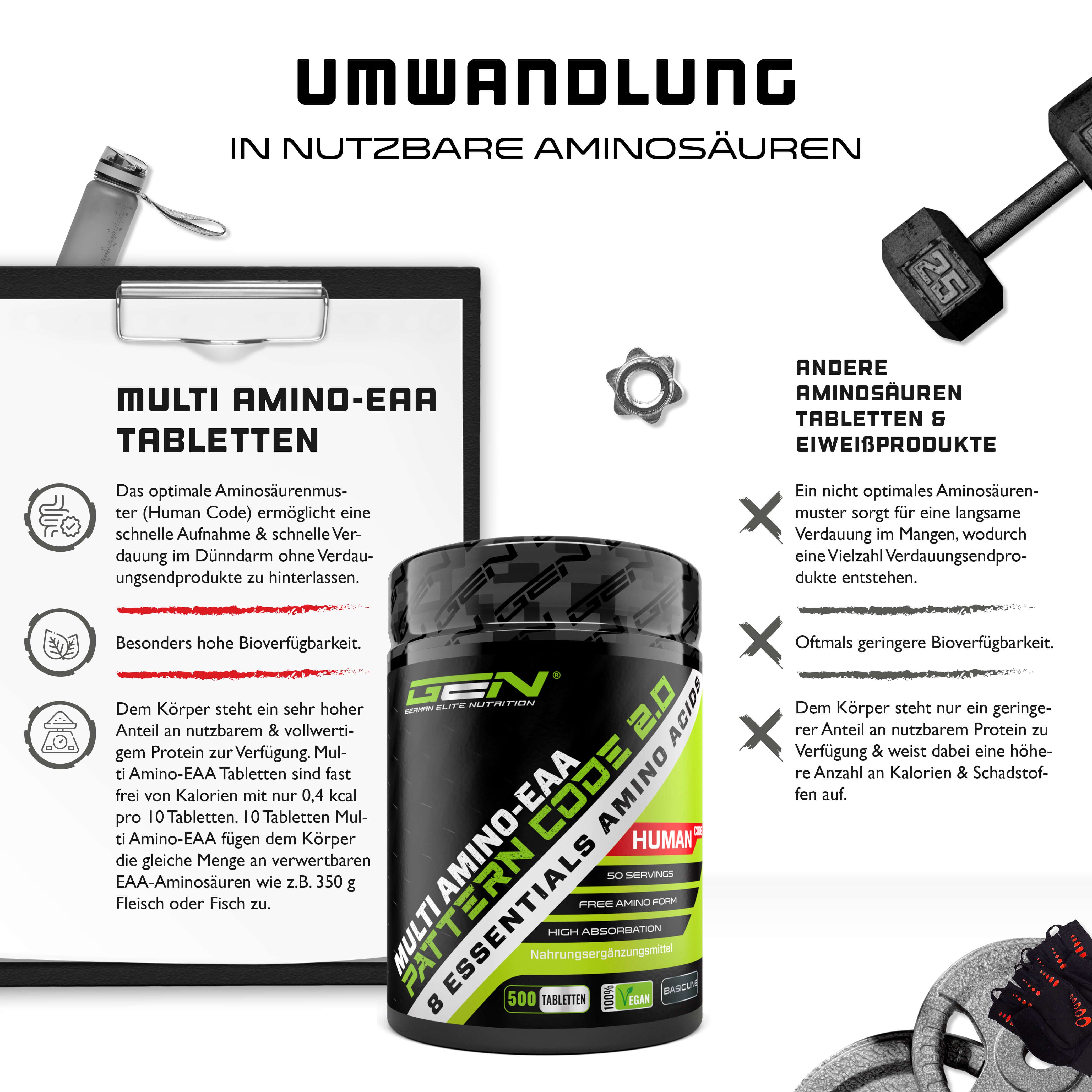 GEN Multi Amino EAA Tabletten