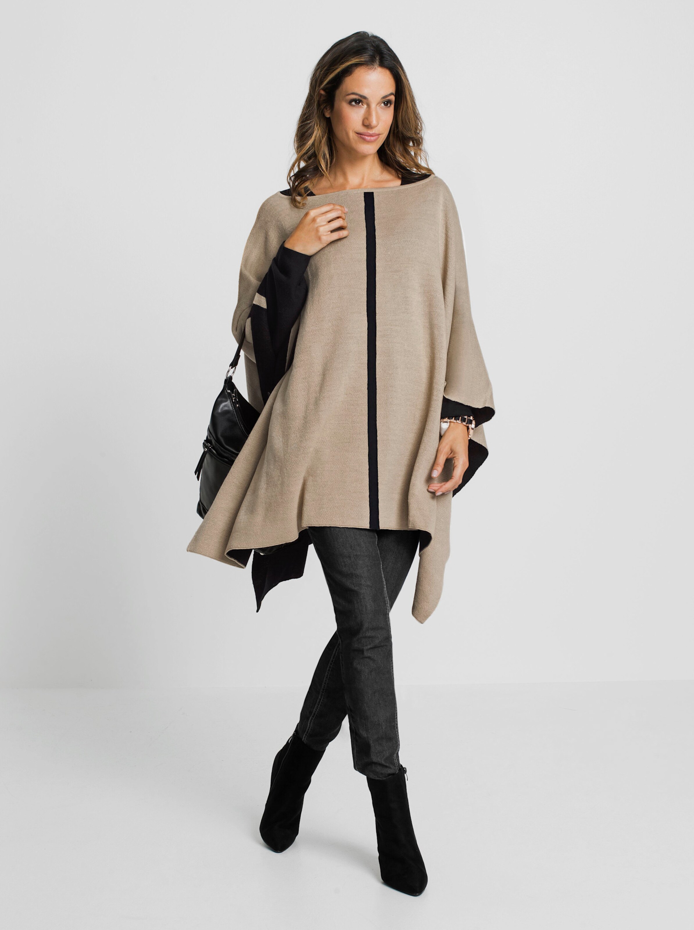Strickponcho