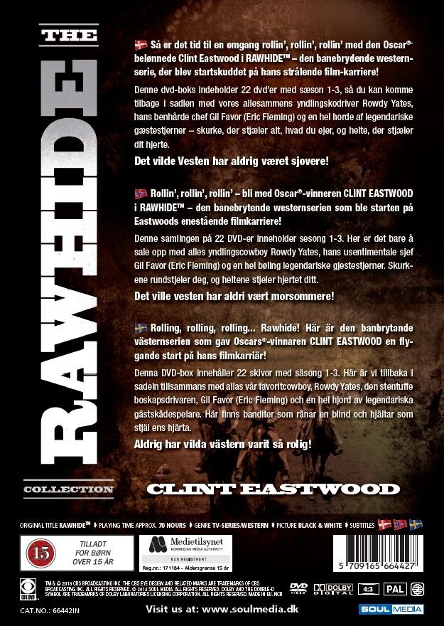 Rawhide - Complete Collection (22-disc) - DVD