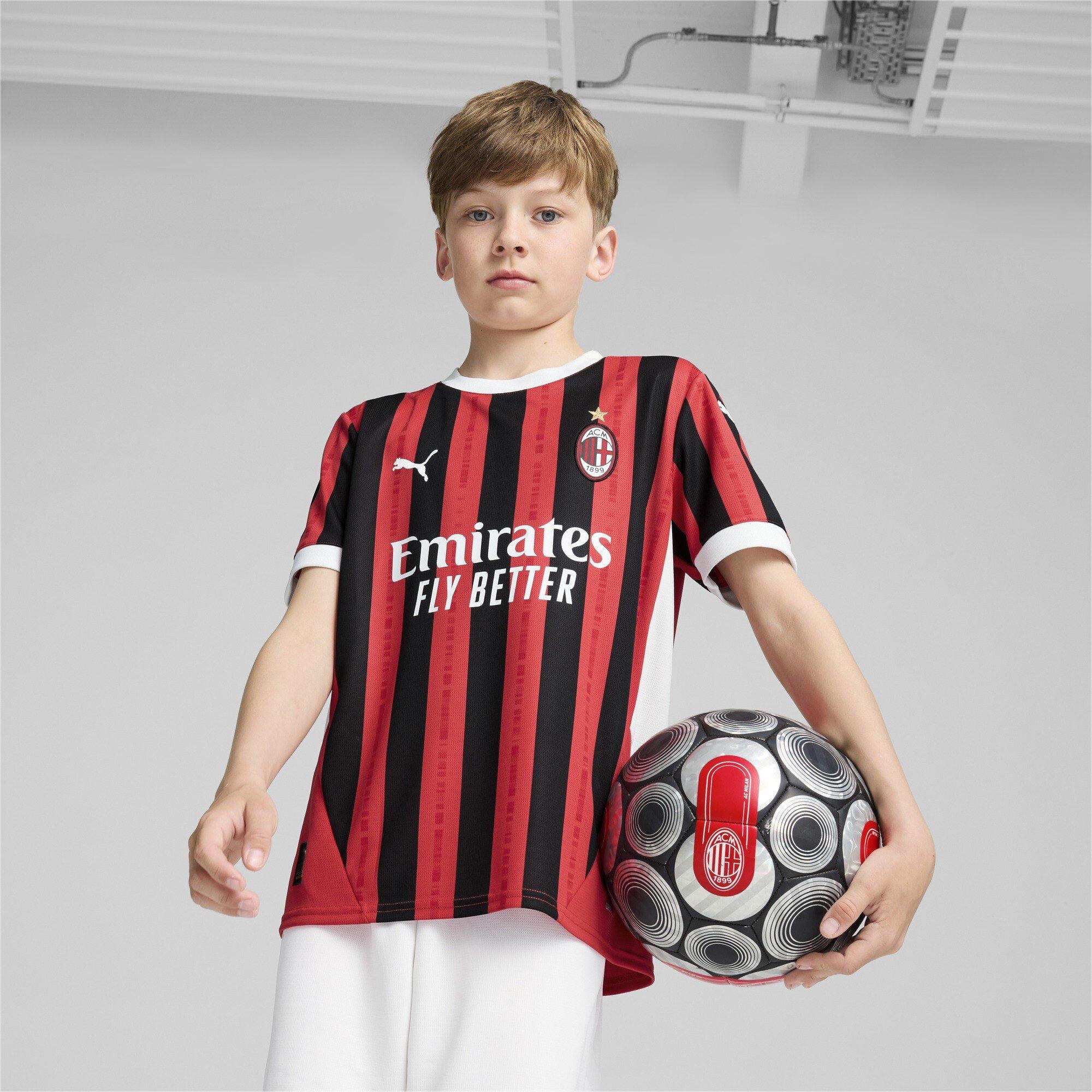 Puma AC Milan Home Shirt 2024 2025 Juniors