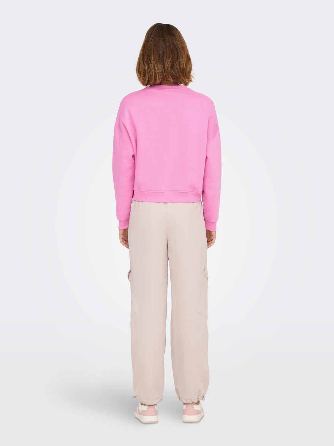 ONLSWEAT Sweatshirt Fuchsia Pink