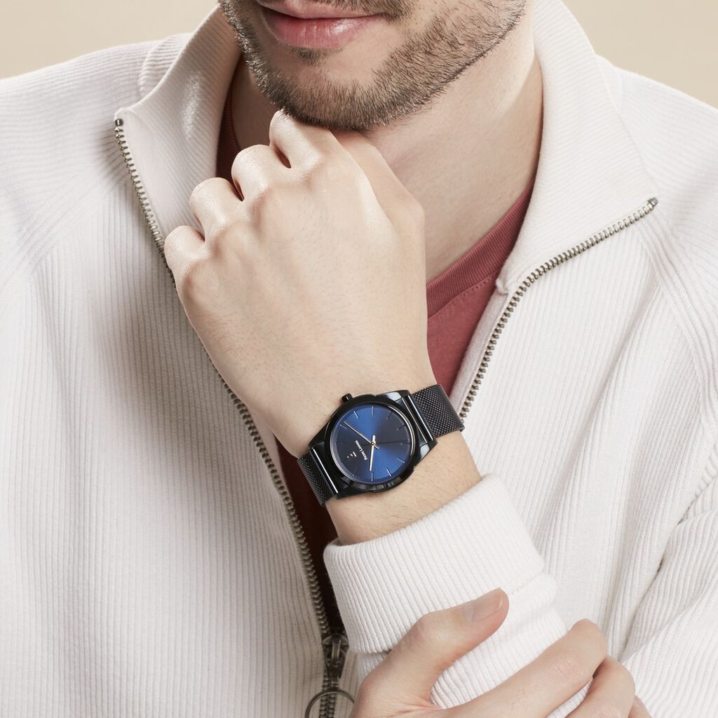 Montre Pierre Lannier Candide Bleu