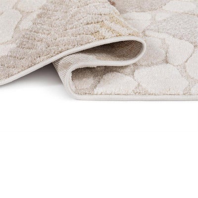 KMCarpets Genova Gulvteppe Sjiraff 80x150, Creme