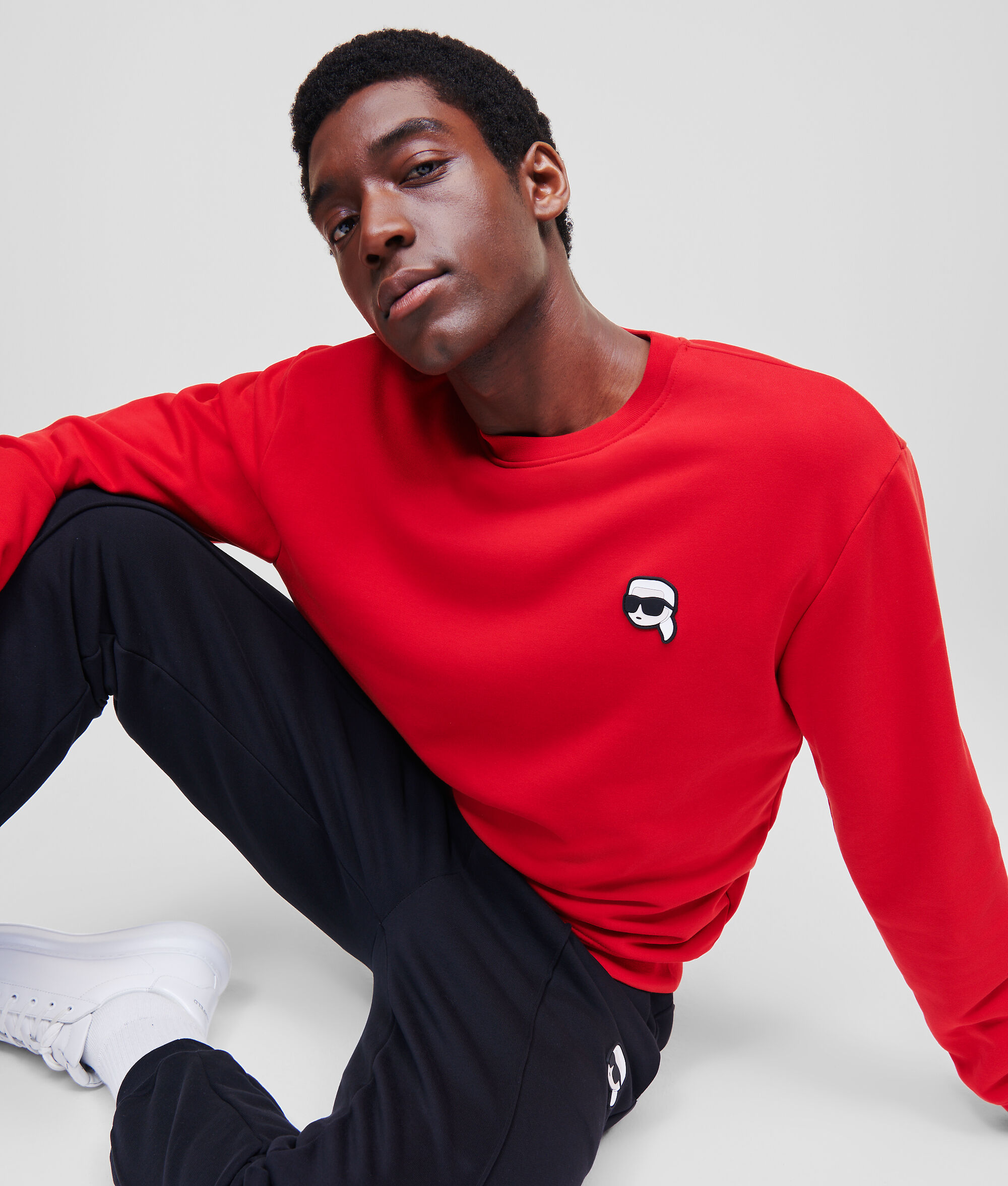 SWEAT-SHIRT AVEC EMPIÈCEMENT KARL IKONIK