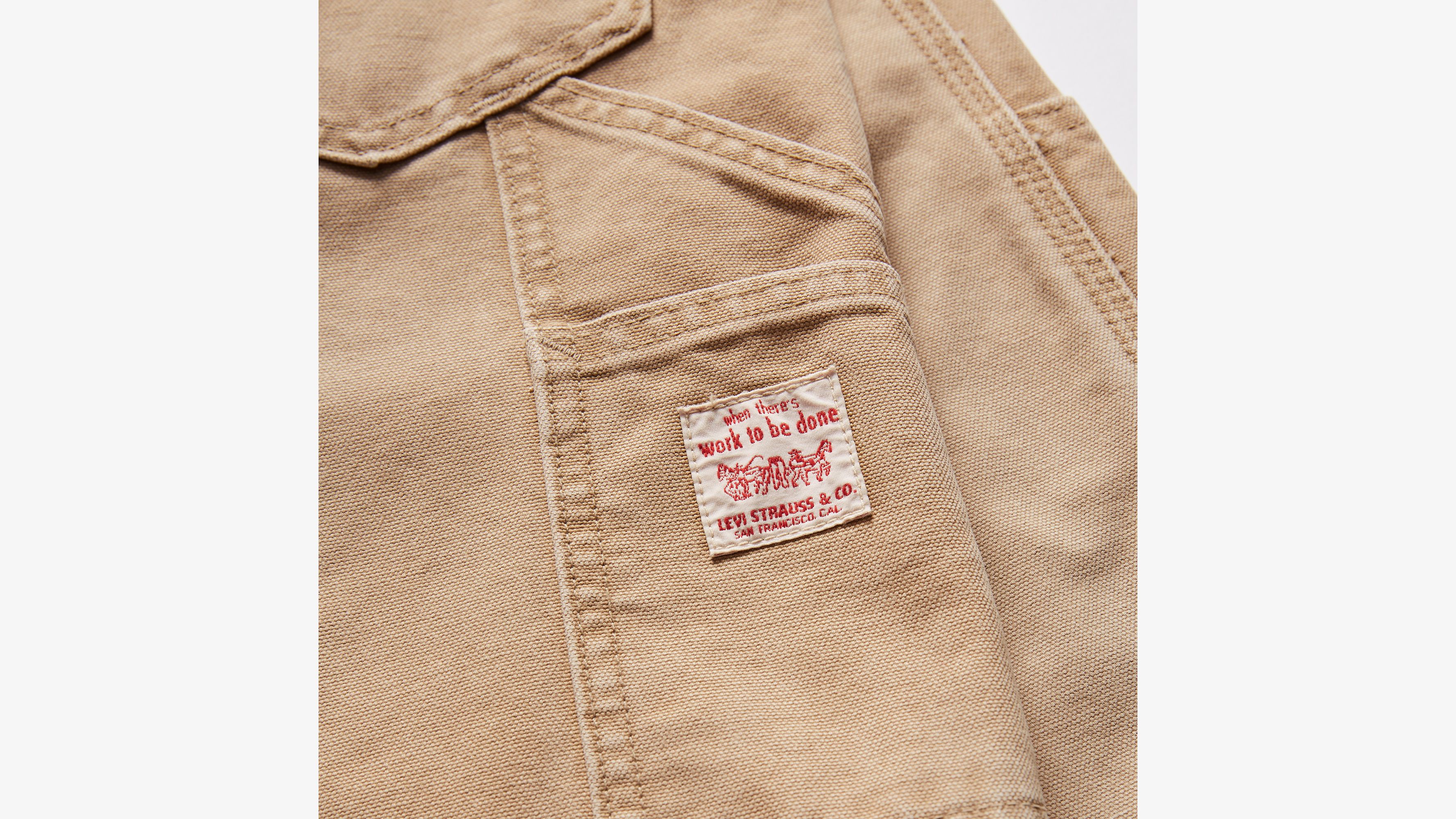 Pantalon 568™ Stay Loose patch genoux - Tigers Eye Lost Woods Destructed - Beige