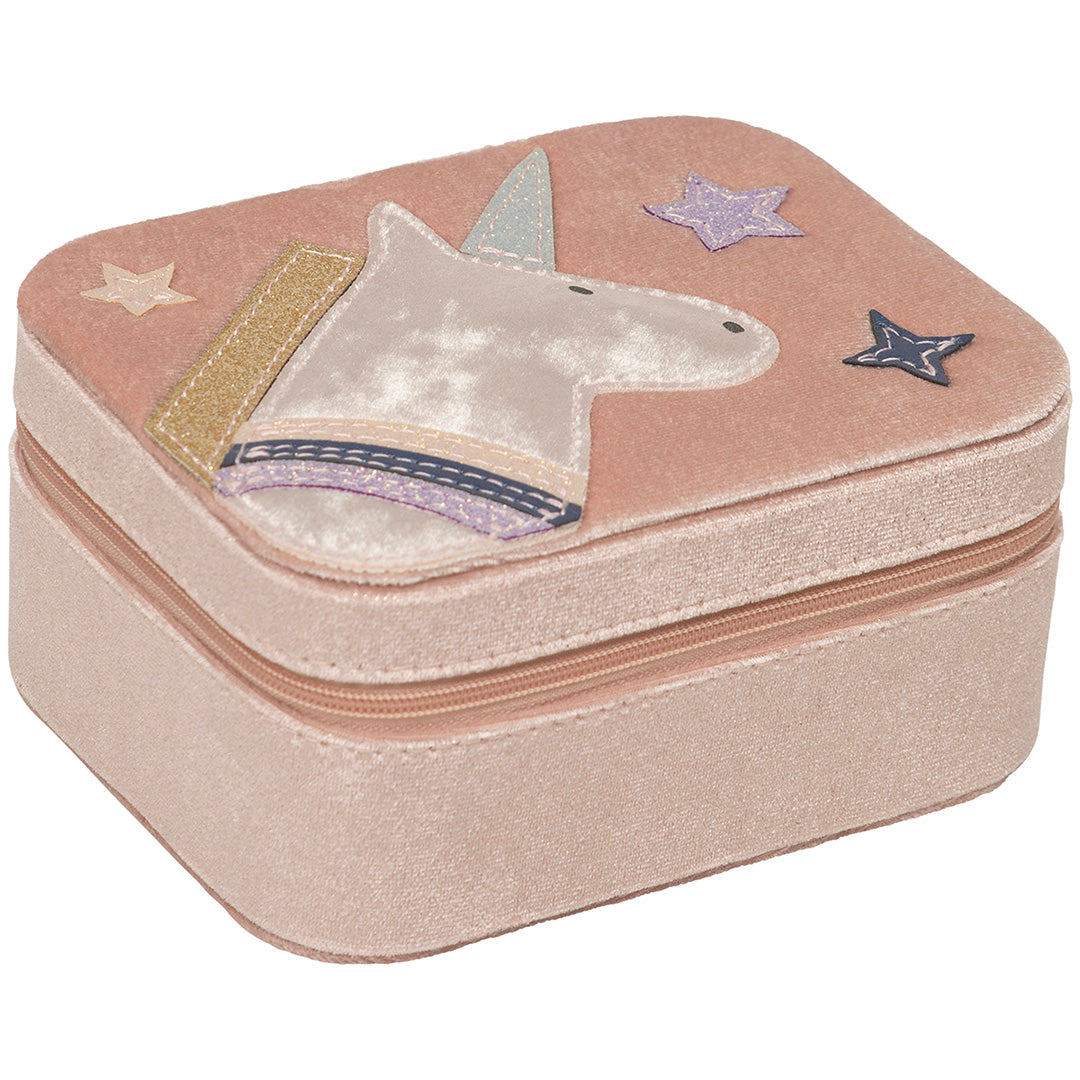 mimi & lula sieradendoosje unicorn - pink multi