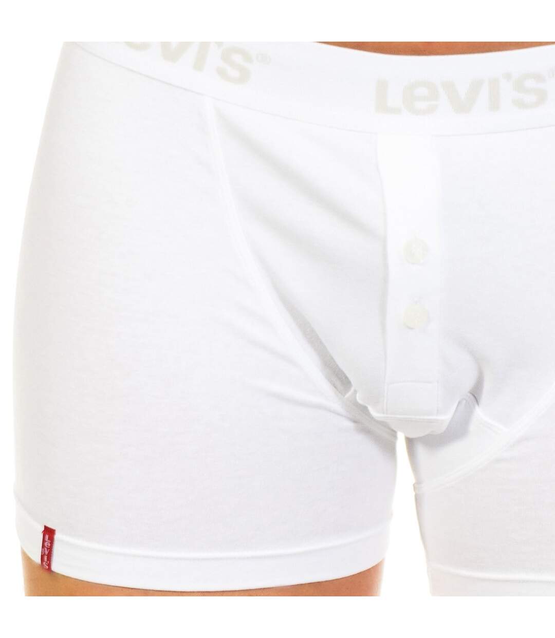 Men's elastic cotton boxer with front opening QAL220609